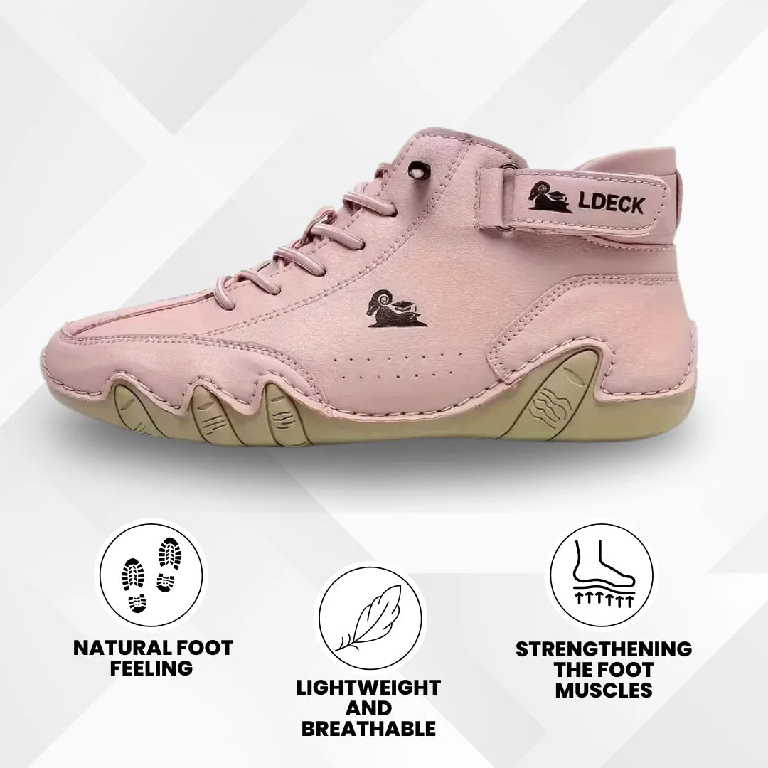 Alpaca – Ergonomic, Non - Slip & Waterproof Leather Barefoot Shoes for Natural Pain Relief - Solea Monaco