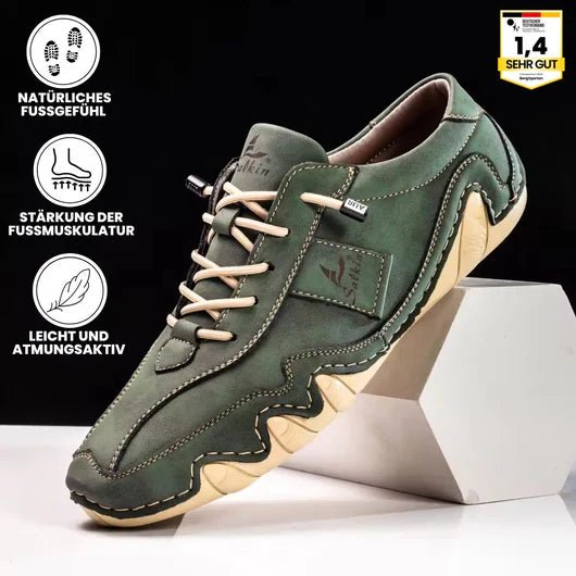 Ibex - ergonomic, pain relieving & waterproof leather barefoot shoe - Solea Monaco