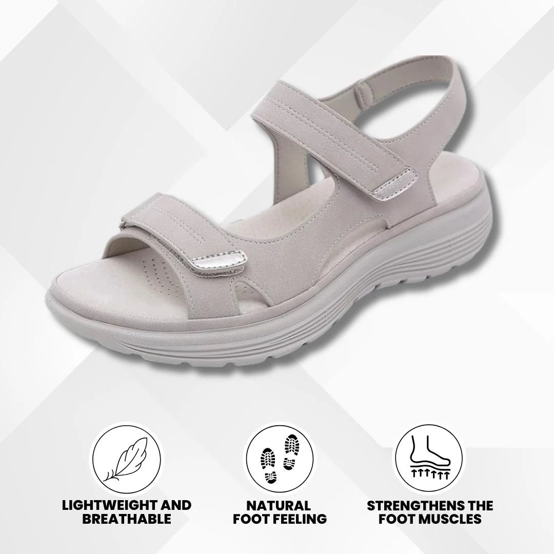 OrthoKlara - ergonomic, pain relieving & non - slip sandals for women - Solea Monaco