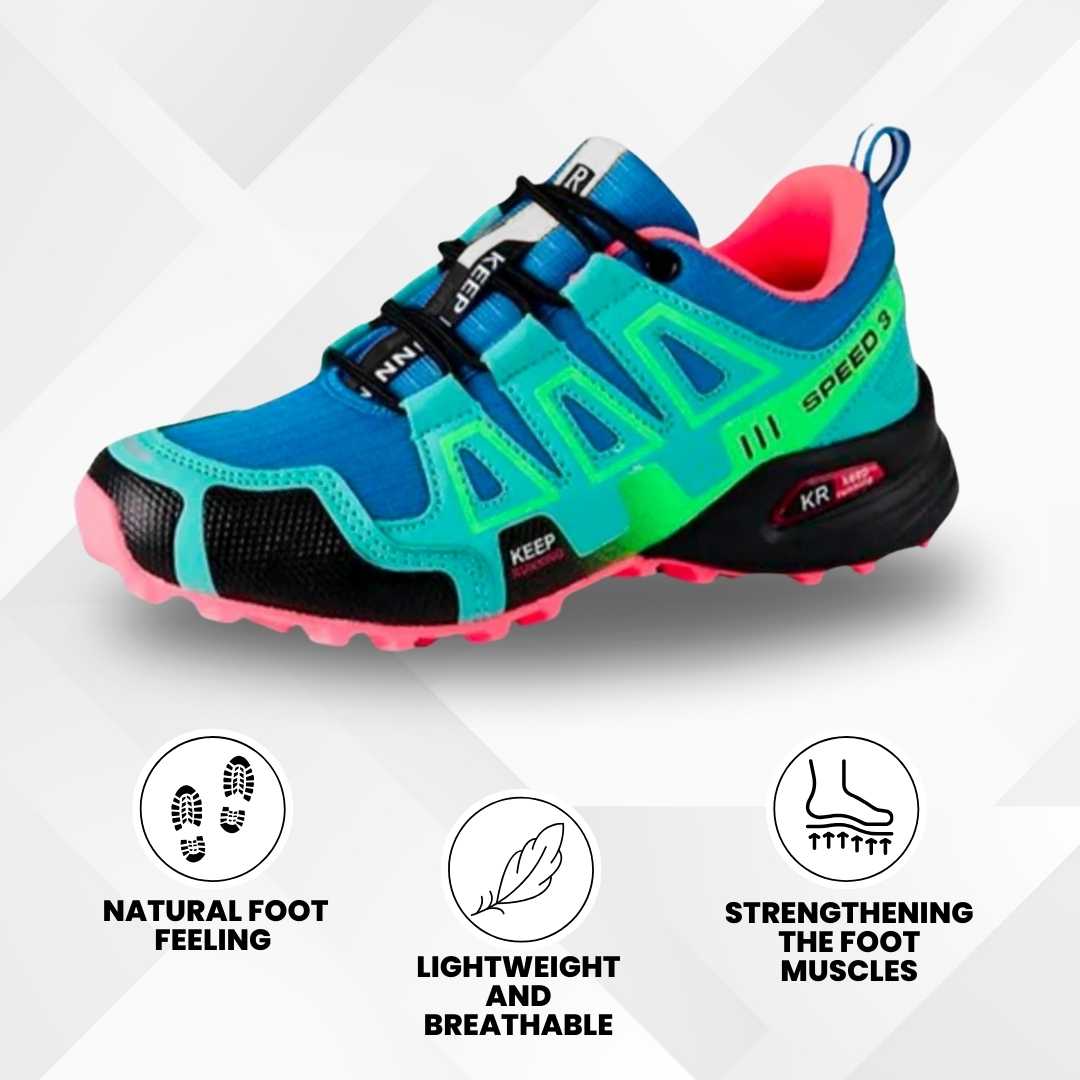 OrthoTrekking (2025) - ergonomic walking and hiking shoe for pain relief (Unisex) - Solea Monaco