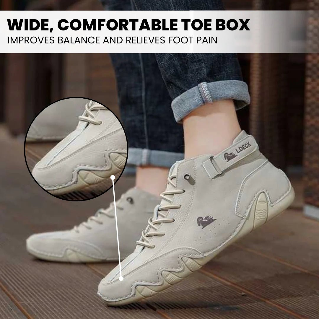 Alpaca – Ergonomic, Non - Slip & Waterproof Leather Barefoot Shoes for Natural Pain Relief - Solea Monaco