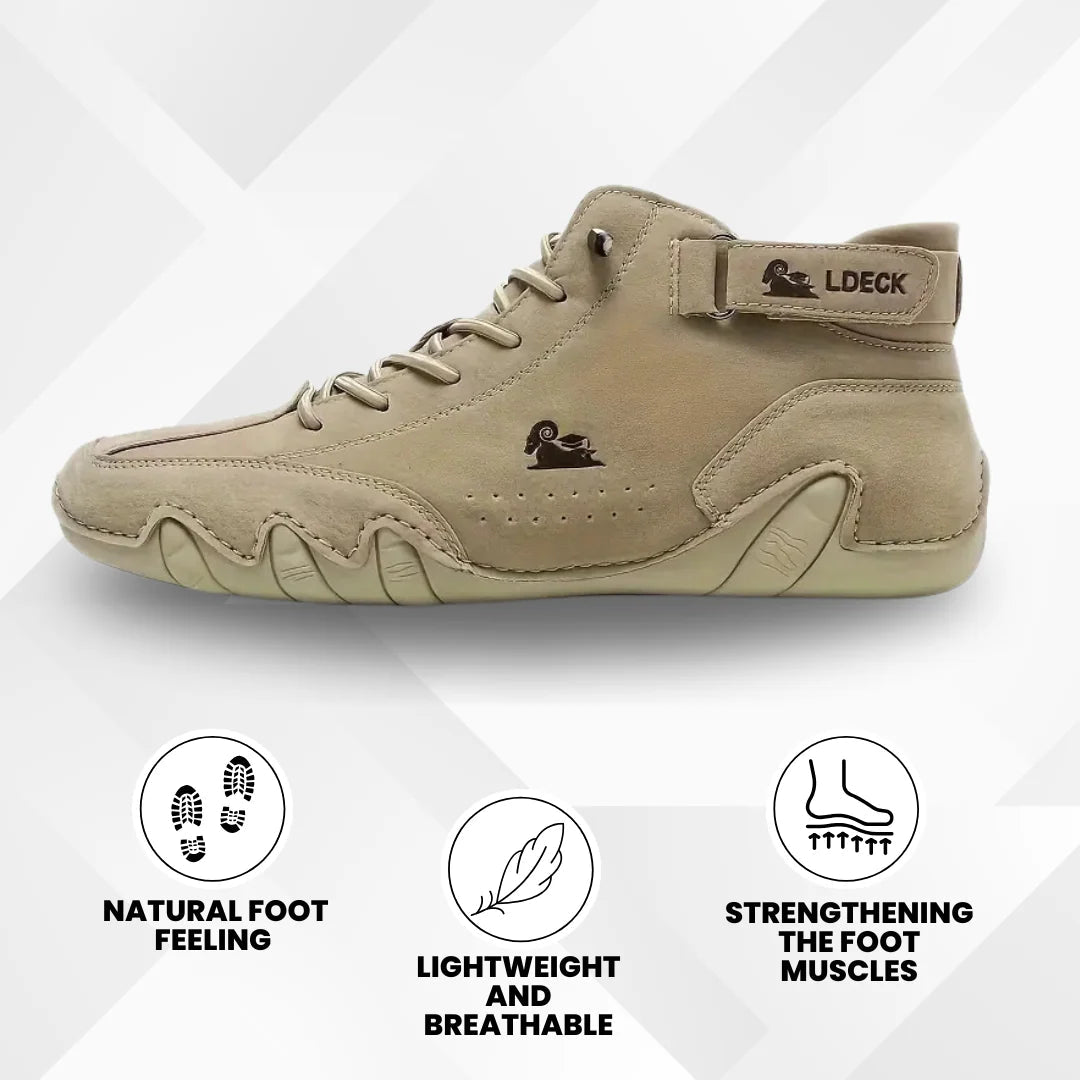 Alpaca – Ergonomic, Non - Slip & Waterproof Leather Barefoot Shoes for Natural Pain Relief - Solea Monaco