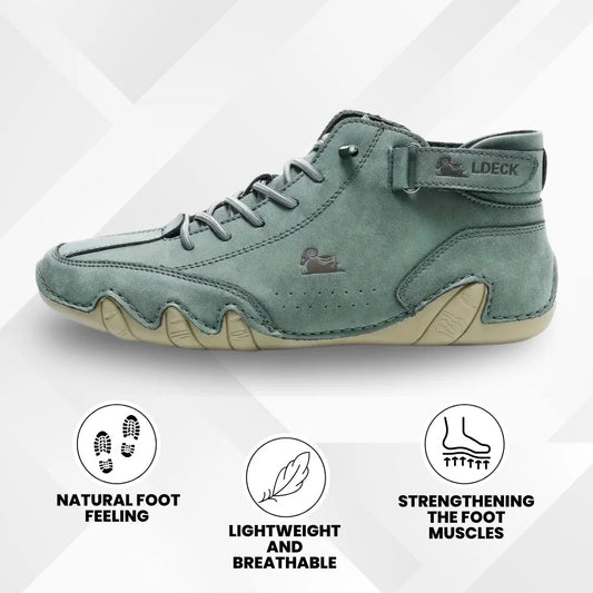 Alpaca – Ergonomic, Non - Slip & Waterproof Leather Barefoot Shoes for Natural Pain Relief - Solea Monaco