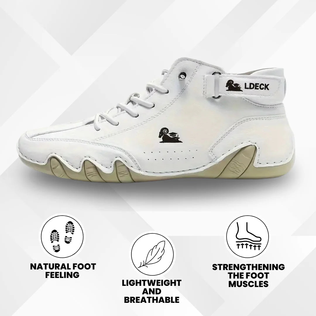 Alpaca – Ergonomic, Non - Slip & Waterproof Leather Barefoot Shoes for Natural Pain Relief - Solea Monaco