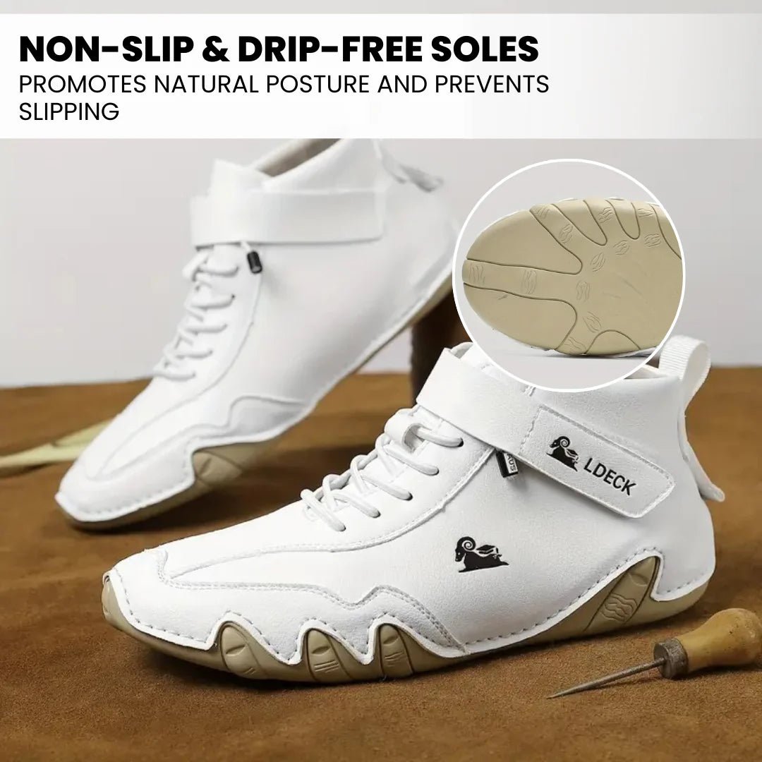 Alpaca – Ergonomic, Non - Slip & Waterproof Leather Barefoot Shoes for Natural Pain Relief - Solea Monaco