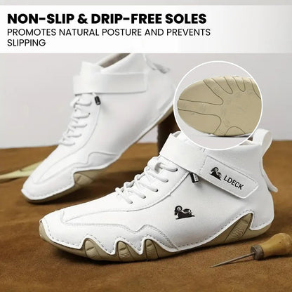 Alpaca – Ergonomic, Non - Slip & Waterproof Leather Barefoot Shoes for Natural Pain Relief - Solea Monaco