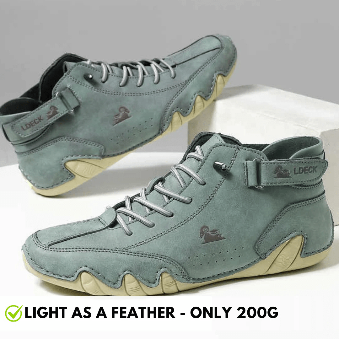 Alpaca – Ergonomic, Non - Slip & Waterproof Leather Barefoot Shoes for Natural Pain Relief - Solea Monaco