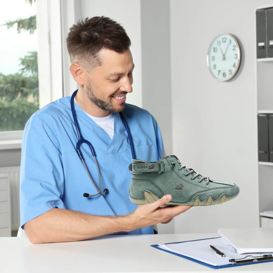 Alpaca – Ergonomic, Non - Slip & Waterproof Leather Barefoot Shoes for Natural Pain Relief - Solea Monaco