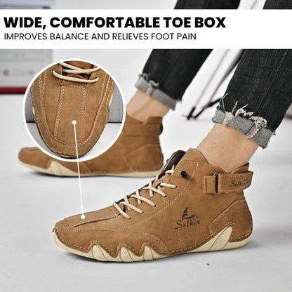 Alpaka - orthopedic, waterproof & non - slip leather barefoot shoes - Solea Monaco