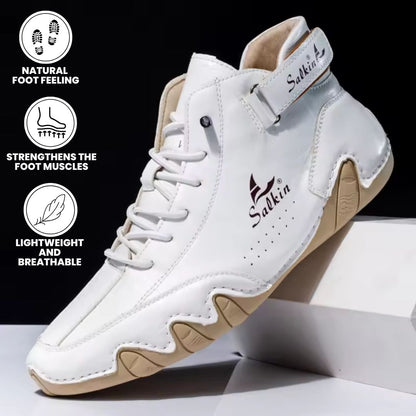 Alpaka - orthopedic, waterproof & non - slip leather barefoot shoes - Solea Monaco