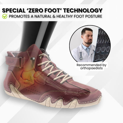 Alpaka - orthopedic, waterproof & non - slip leather barefoot shoes - Solea Monaco