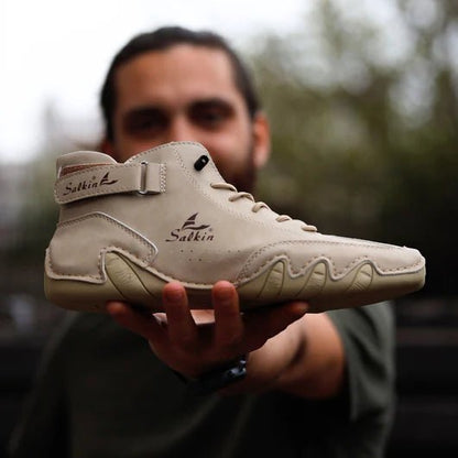 Alpaka - orthopedic, waterproof & non - slip leather barefoot shoes - Solea Monaco