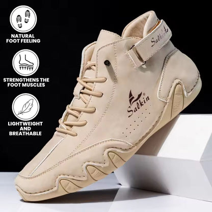 Alpaka - orthopedic, waterproof & non - slip leather barefoot shoes - Solea Monaco