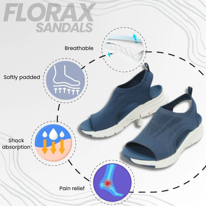 Florax™ - ergonomic orthopaedic sandals for pain relief - Solea Monaco