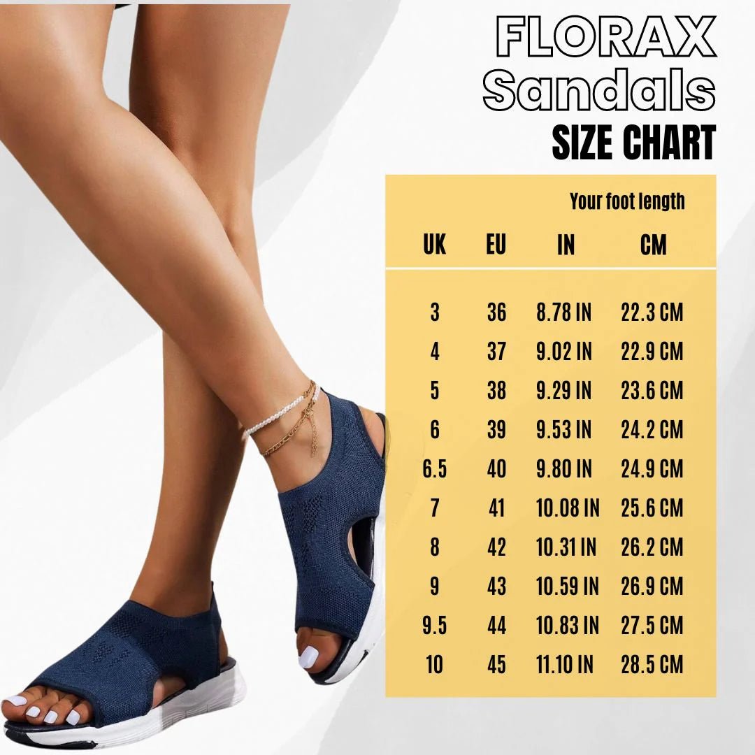 Florax™ - ergonomic orthopaedic sandals for pain relief - Solea Monaco