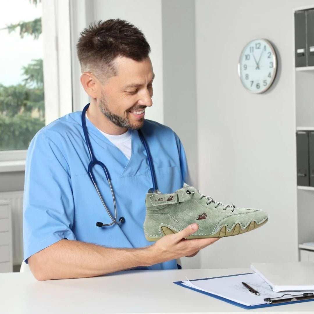 Ibex - ergonomic, pain relieving & waterproof leather barefoot shoe - Solea Monaco