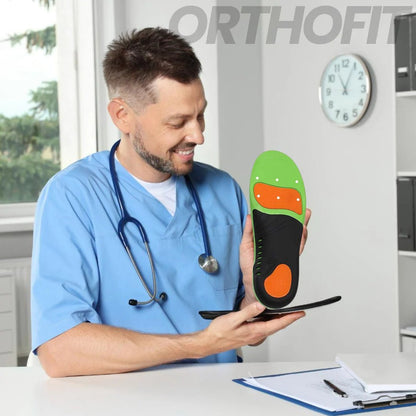 OrthoFit - Ergonomic Pain - Relieving Insoles for All Shoes (2 Pieces for Both Feet) - Solea Monaco