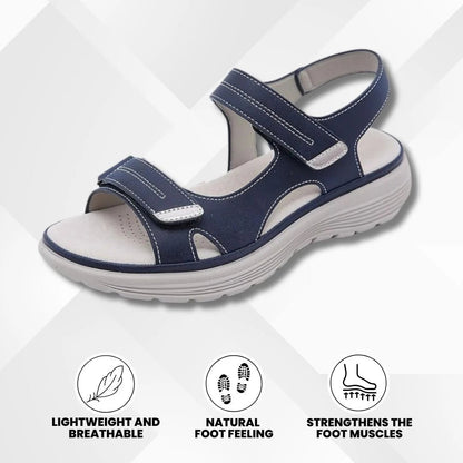 OrthoKlara - ergonomic, pain relieving & non - slip sandals for women - Solea Monaco