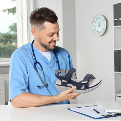 OrthoKlara - ergonomic, pain relieving & non - slip sandals for women - Solea Monaco