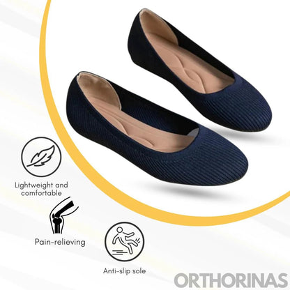 Orthorinas™ - Ergonomic pain - relieving ballerina flats - Solea Monaco