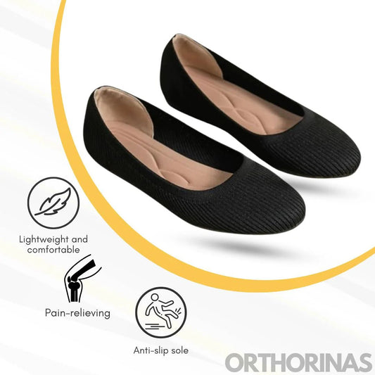 Orthorinas™ - Ergonomic pain - relieving ballerina flats - Solea Monaco