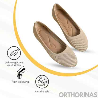 Orthorinas™ - Ergonomic pain - relieving ballerina flats - Solea Monaco