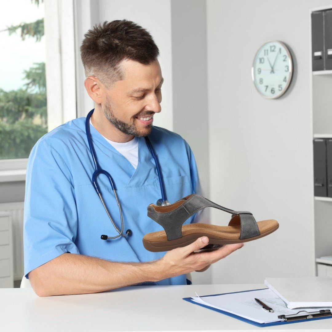 OrthoSun™ - ergonomic orthopaedic sandals for pain relief - Solea Monaco