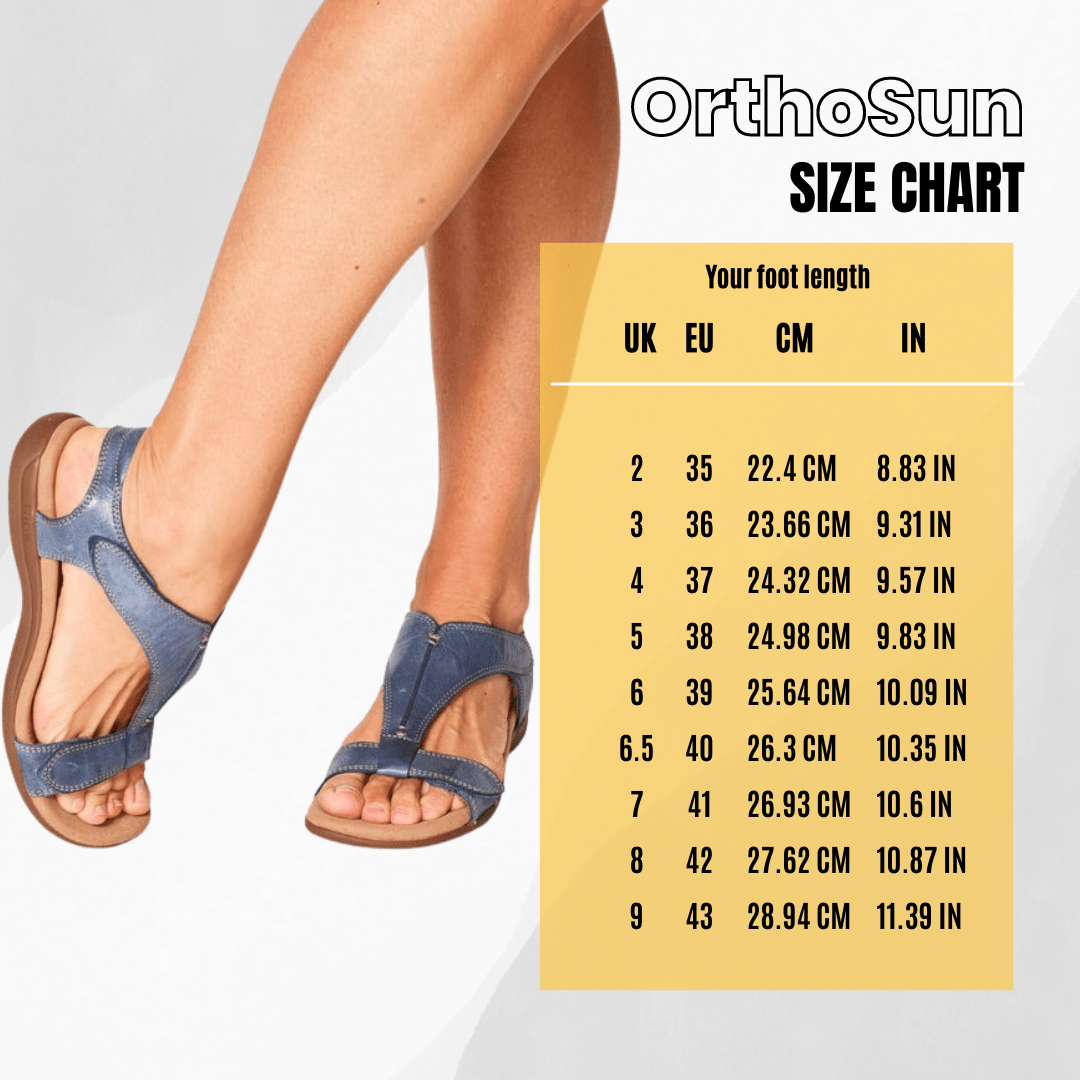 OrthoSun™ - ergonomic orthopaedic sandals for pain relief - Solea Monaco