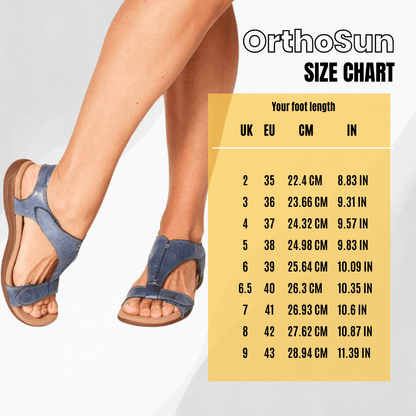 OrthoSun™ - ergonomic orthopaedic sandals for pain relief - Solea Monaco