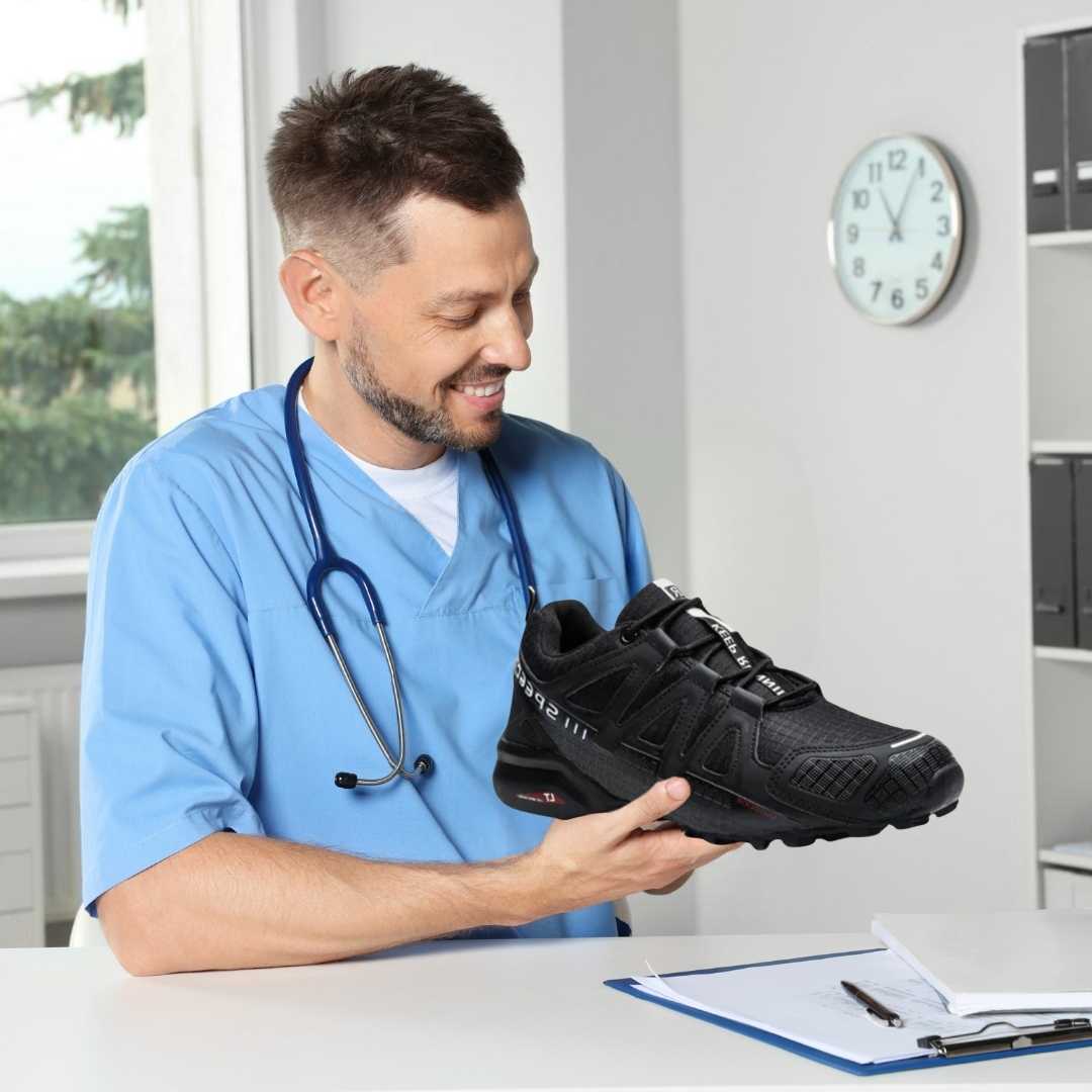 OrthoTrekking (2025) - ergonomic walking and hiking shoe for pain relief (Unisex) - Solea Monaco