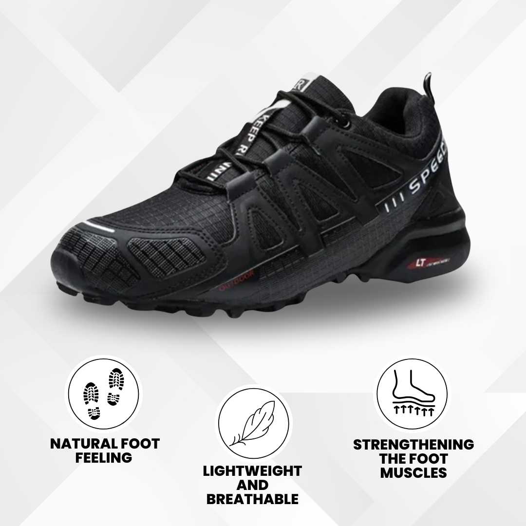 OrthoTrekking (2025) - ergonomic walking and hiking shoe for pain relief (Unisex) - Solea Monaco