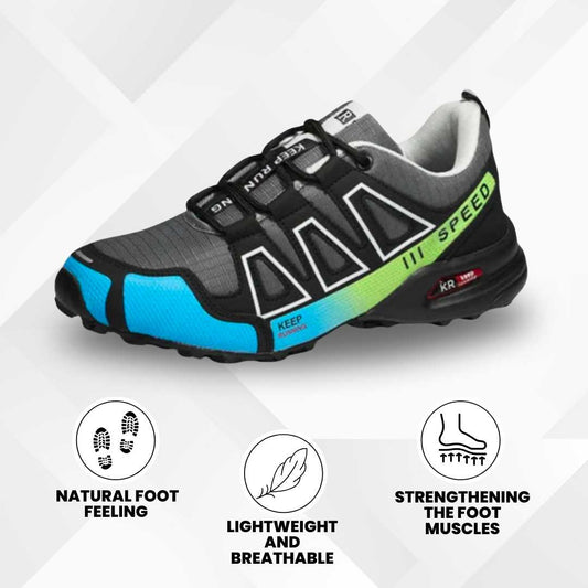 OrthoTrekking (2025) - ergonomic walking and hiking shoe for pain relief (Unisex) - Solea Monaco