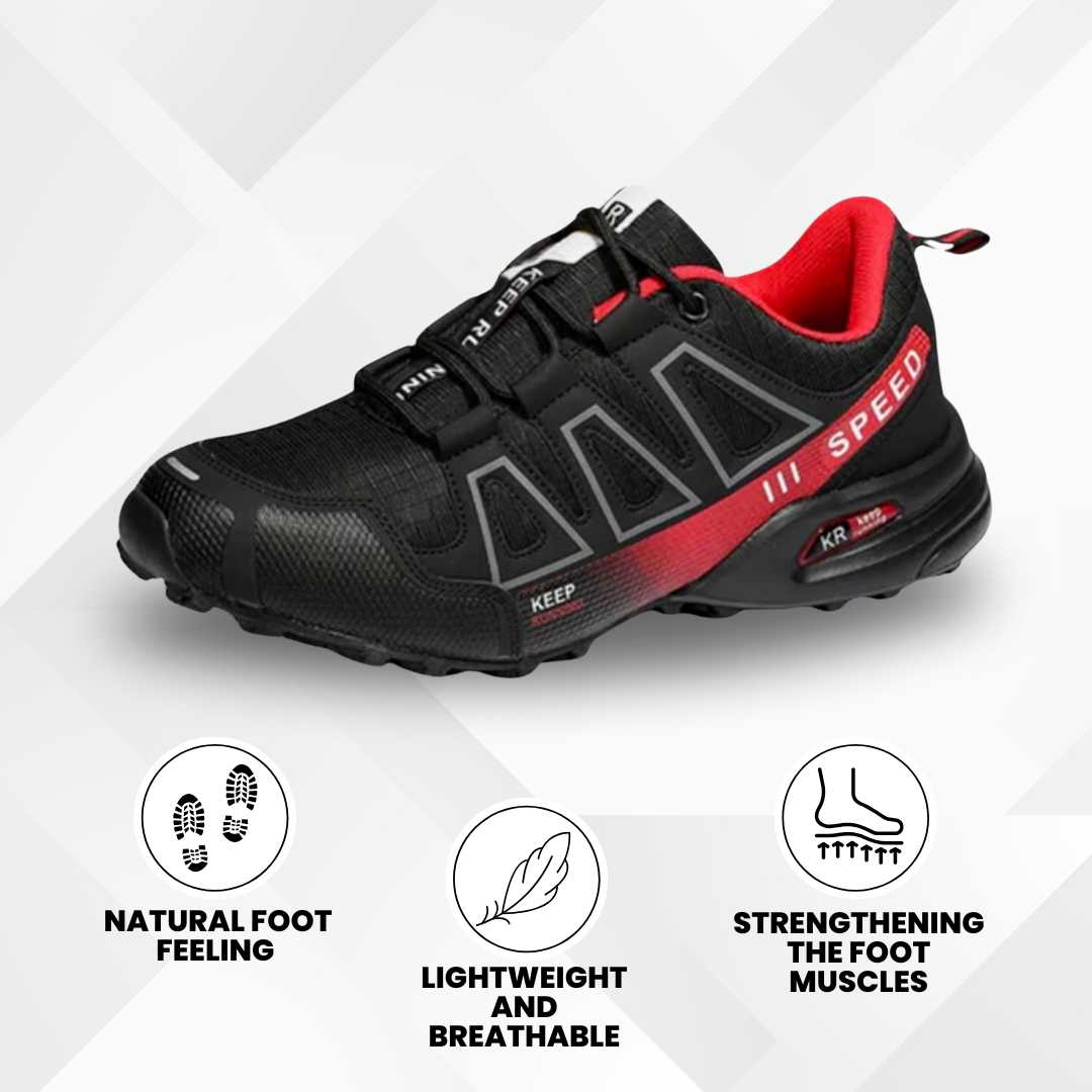 OrthoTrekking (2025) - ergonomic walking and hiking shoe for pain relief (Unisex) - Solea Monaco