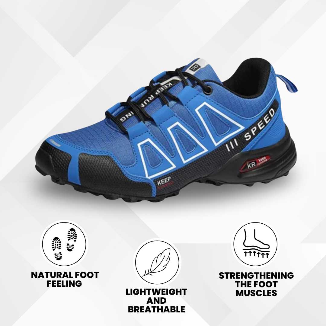 OrthoTrekking (2025) - ergonomic walking and hiking shoe for pain relief (Unisex) - Solea Monaco