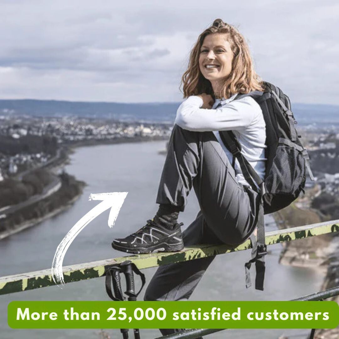 OrthoTrekking (2025) - ergonomic walking and hiking shoe for pain relief (Unisex) - Solea Monaco