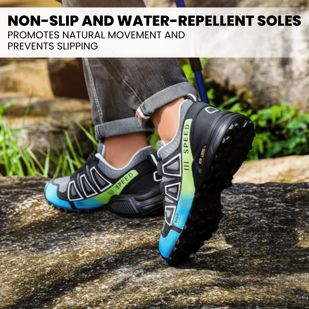 OrthoTrekking (2025) - ergonomic walking and hiking shoe for pain relief (Unisex) - Solea Monaco