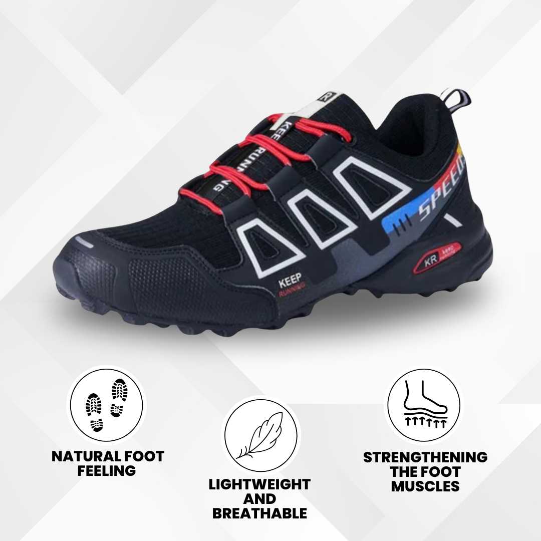 OrthoTrekking (2025) - ergonomic walking and hiking shoe for pain relief (Unisex) - Solea Monaco