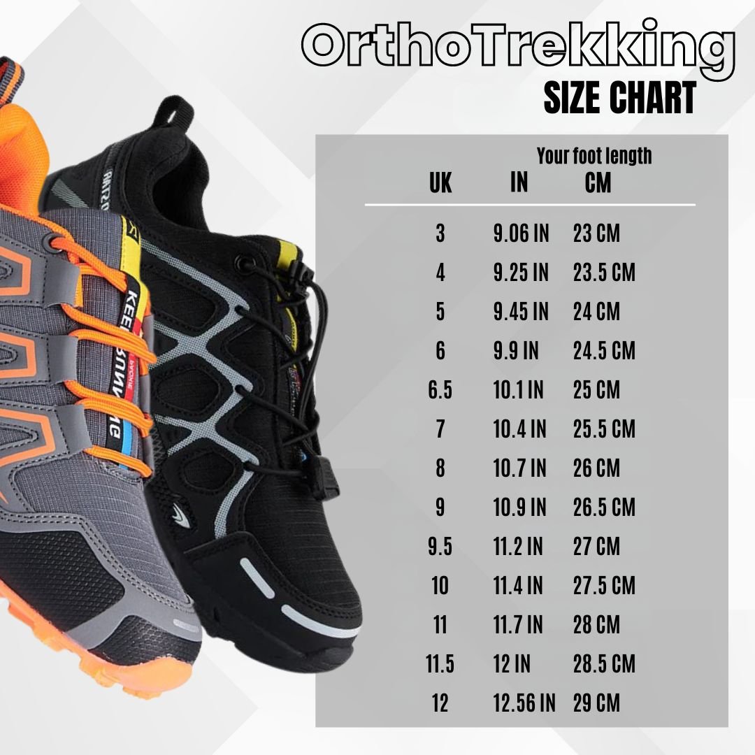 OrthoTrekking (2025) - ergonomic walking and hiking shoe for pain relief (Unisex) - Solea Monaco