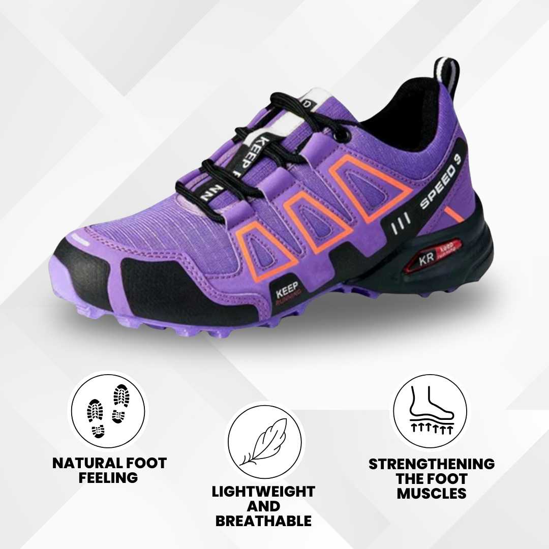 OrthoTrekking (2025) - ergonomic walking and hiking shoe for pain relief (Unisex) - Solea Monaco