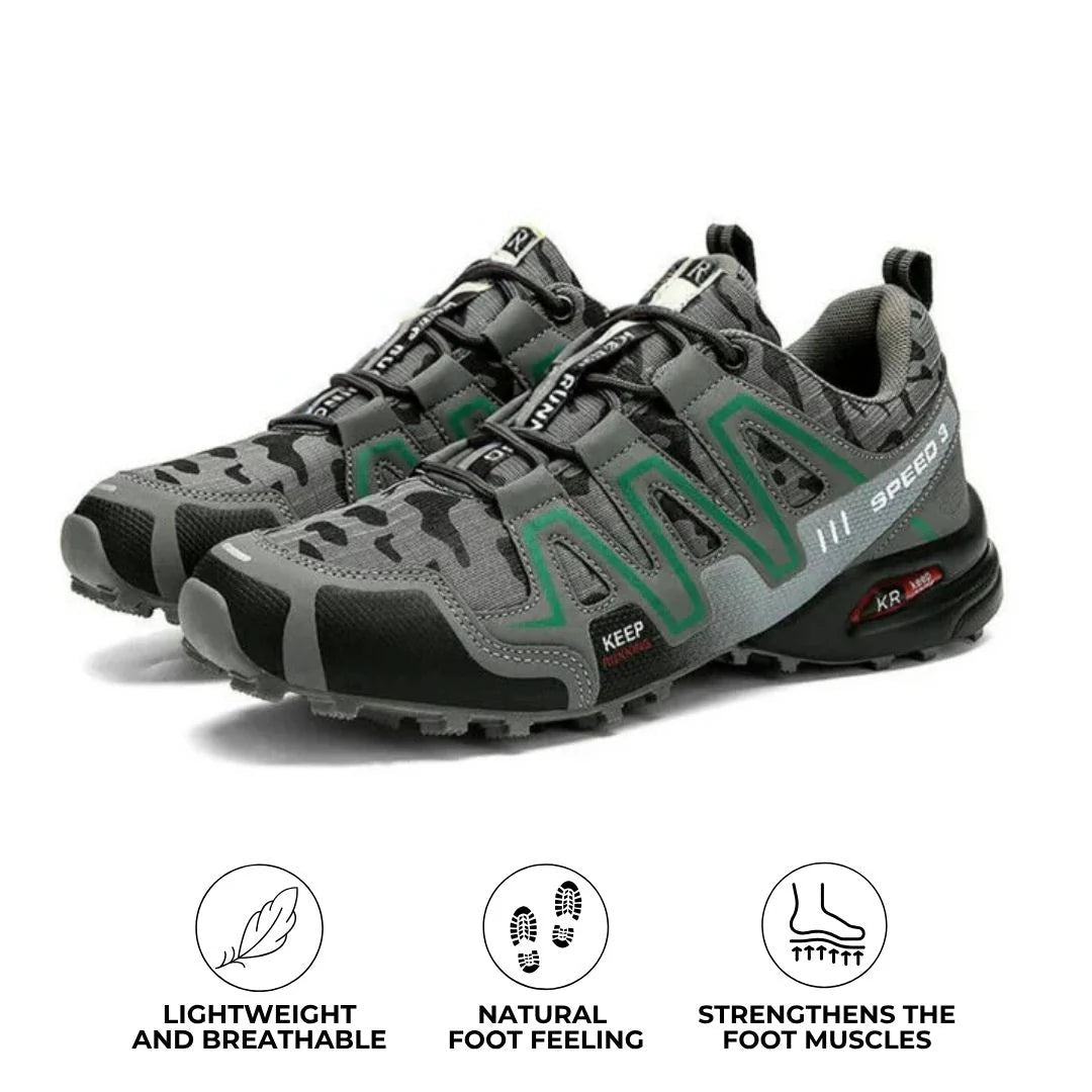 OrthoTrekking Max - orthopaedic pain - relieving walking & hiking shoes - Solea Monaco