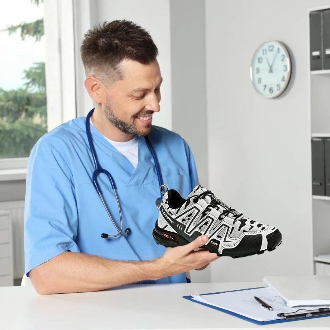 OrthoTrekking Max - orthopaedic pain - relieving walking & hiking shoes - Solea Monaco