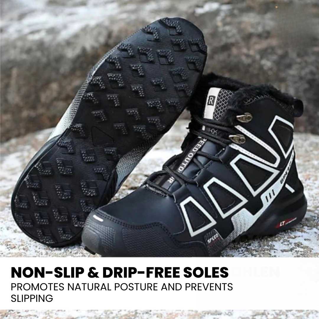 OrthoTrekking Pro - ergonomic pain - relieving trekking and hiking shoes for autumn and winter - Solea Monaco