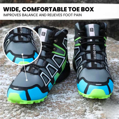 OrthoTrekking Pro - ergonomic pain - relieving trekking and hiking shoes for autumn and winter - Solea Monaco