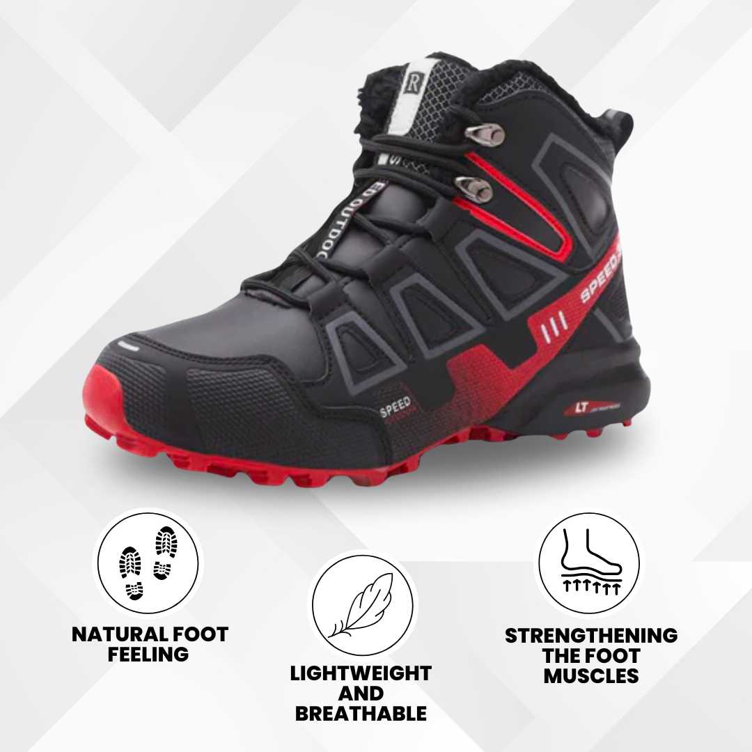 OrthoTrekking Pro - ergonomic pain - relieving trekking and hiking shoes for autumn and winter - Solea Monaco