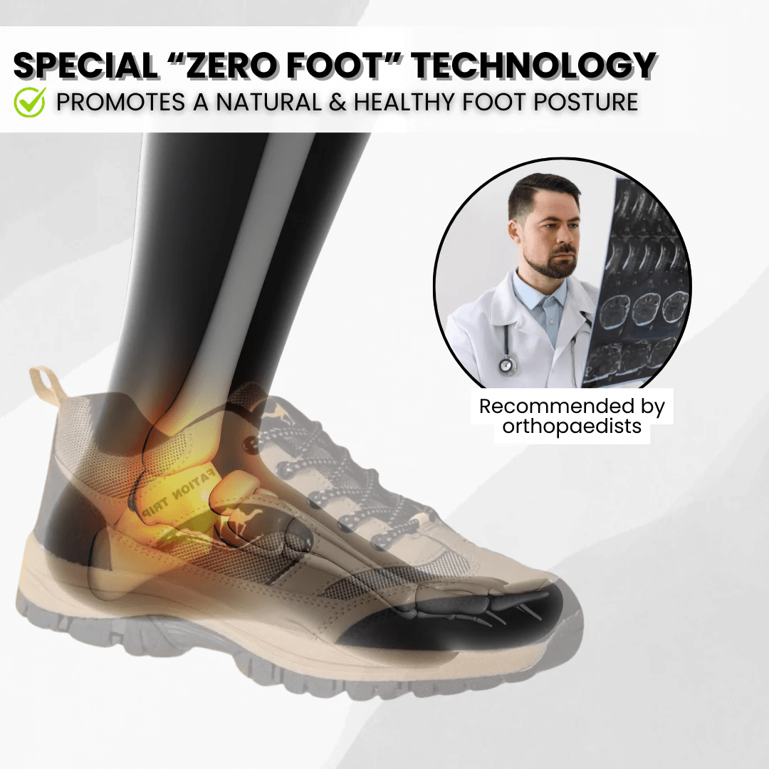 OrthoTrip - ergonomic pain relieving outdoor shoes - Solea Monaco