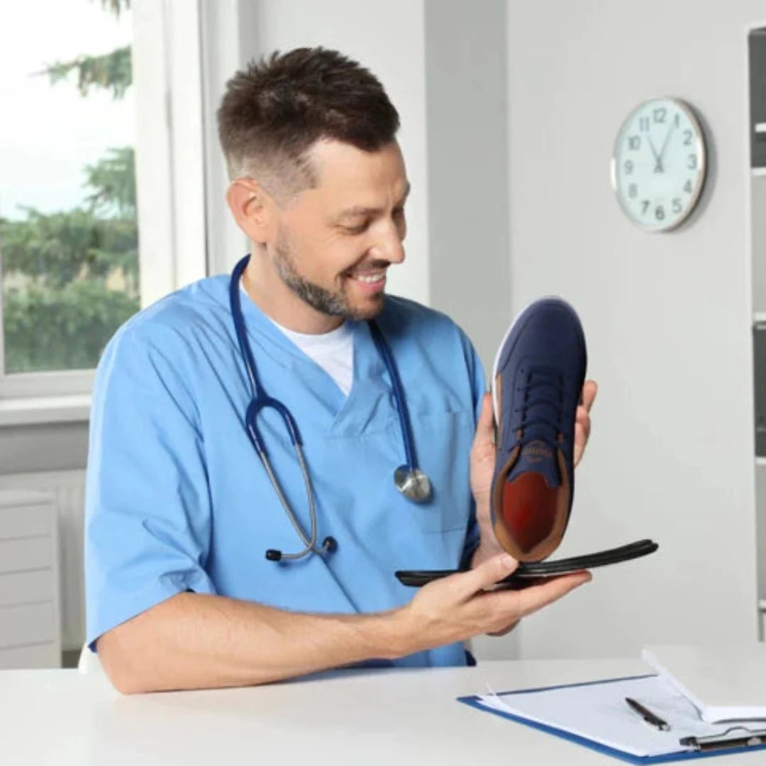 OrthoX™ - Healthy & non - slip orthopaedic shoes (2025) - Solea Monaco